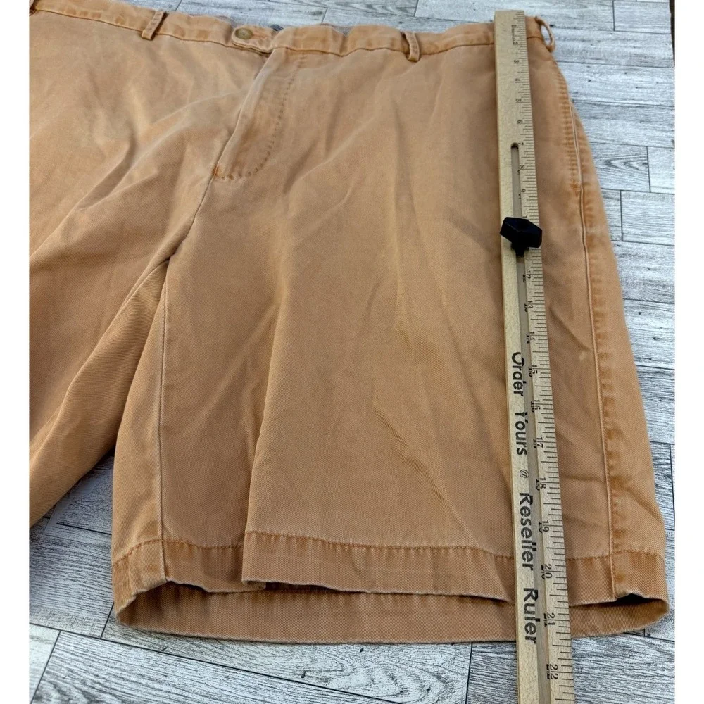 Men's Peter Millar 100% Pima Golf Shorts Peach‎ Orange Size 42